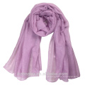 Novo Design 180 * 90 cm plain Top vendendo lenço de linho de algodão xale shimmer mulheres hijab